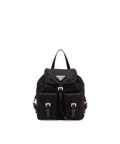 PRADA（プラダ）の「Prada Vela Mini Crossbody Backpack Bag, Black