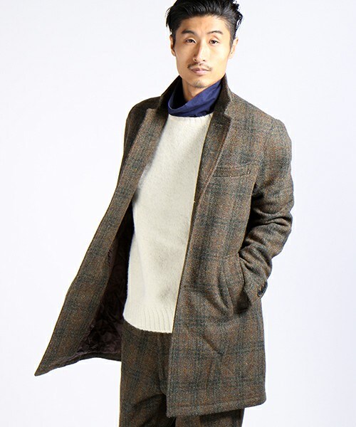 FREAK'S STORE（フリークスストア）の「HARRISTWEEDチェスターコート