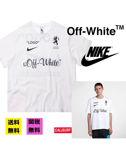 NIKE（ナイキ）の「Nike Lab x Off White コラボ TEE/WHITE ナイキx