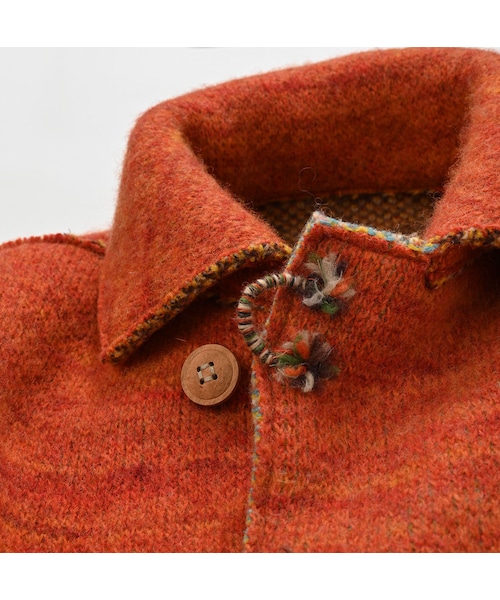 45R（フォーティファイブアール）の「千歳縮絨ニットのコート（）」 - WEAR