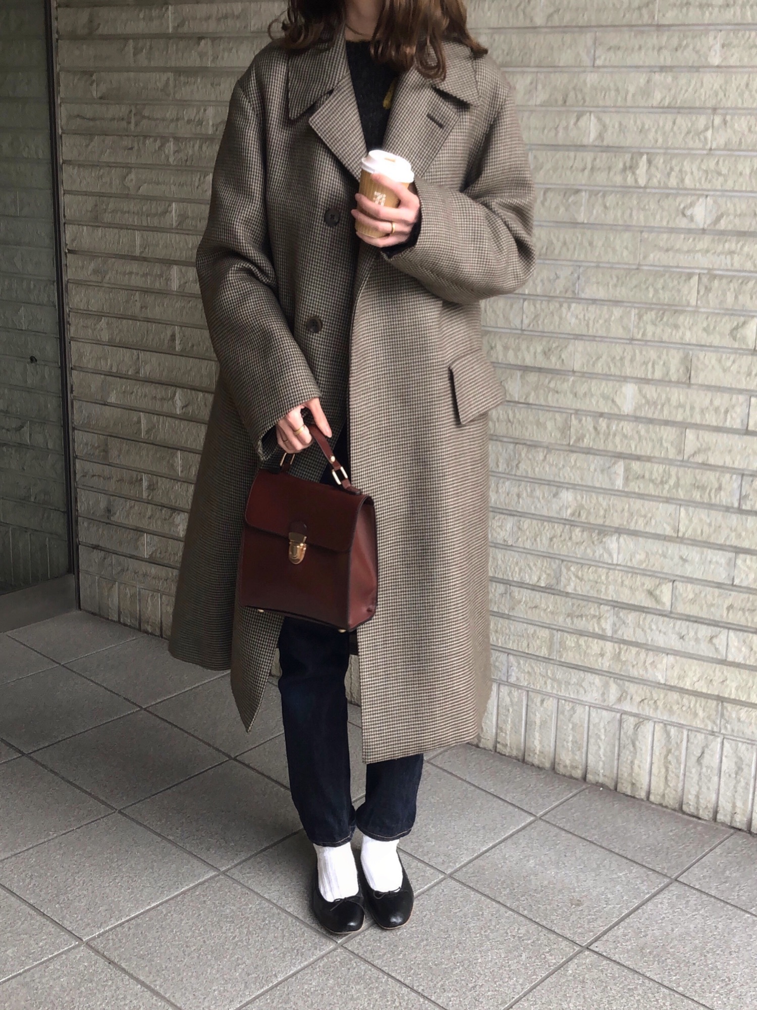 AURALEE（オーラリー）の「チェック ロングコート MEN（その他アウター