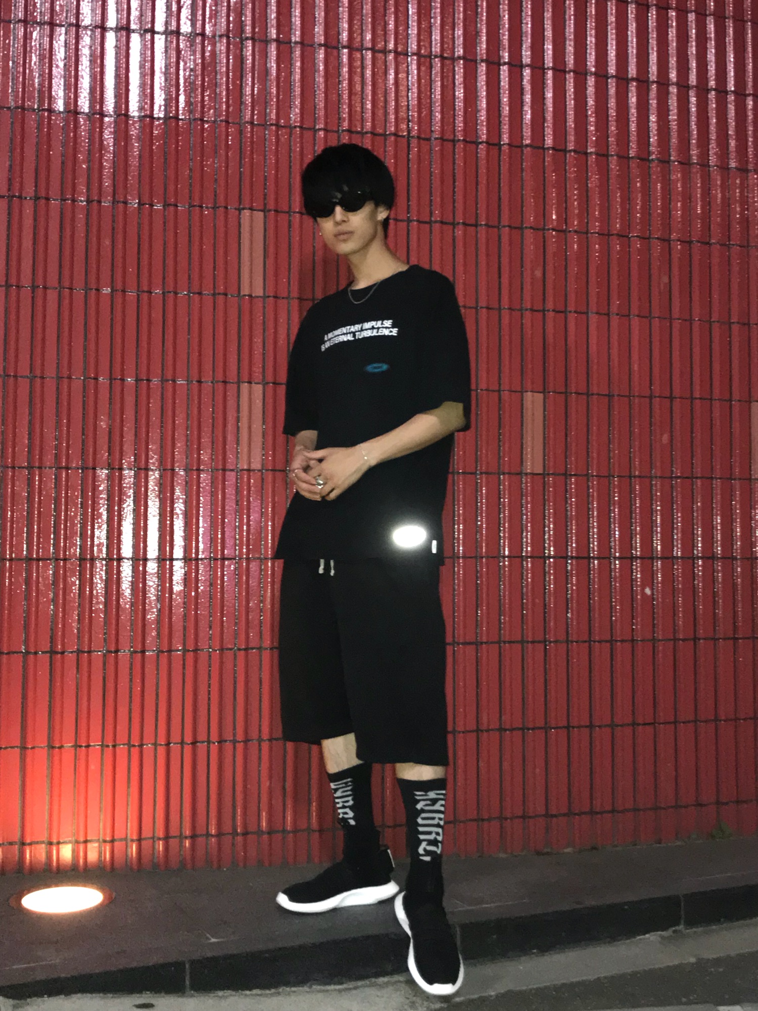 Rick Owens - サルエルハーフパンツ - men - コットン/スパンデックス