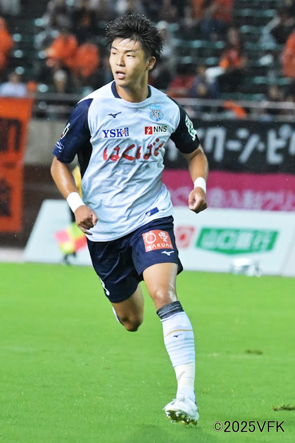 孫 大河選手 FC今治へ完全移籍のお知らせ | ヴァンフォーレ甲府 公式サイト