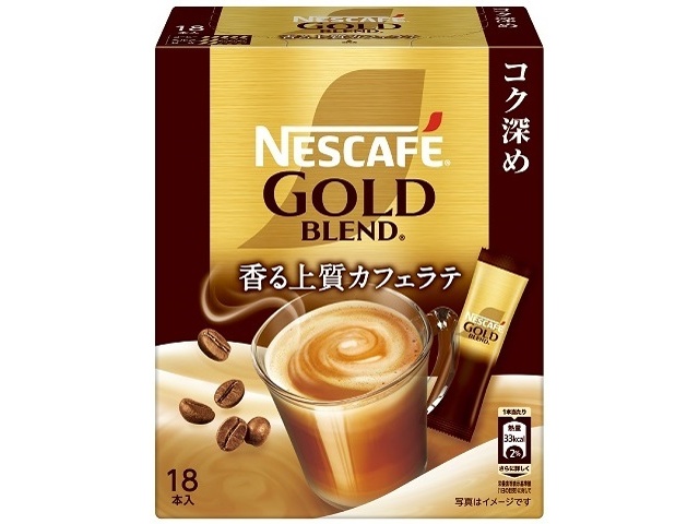 ネスカフェ ゴールドコク深め 上質カフェラテ18P | お菓子・駄菓子