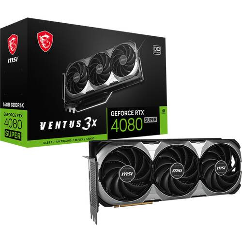 MSI エムエスアイ GeForce RTX 4080 SUPER 16G VENTUS 3X OC｜ツクモ