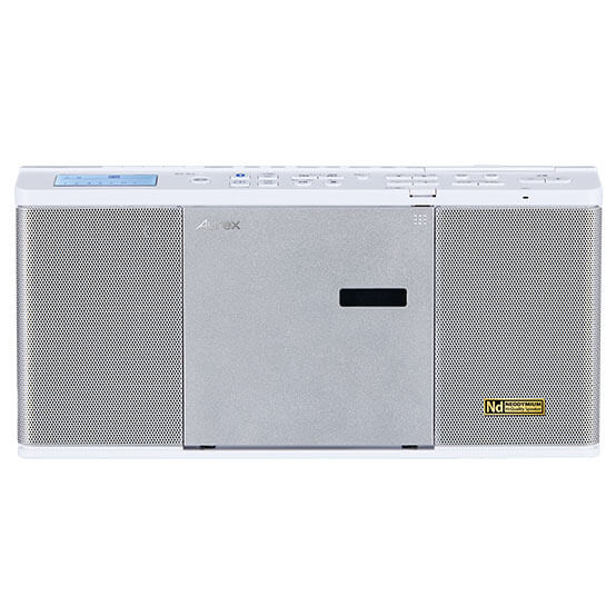 TOSHIBA 東芝 Aurex TY-ANX2(W) [ホワイト] SD/USB/CDラジオ｜ツクモ