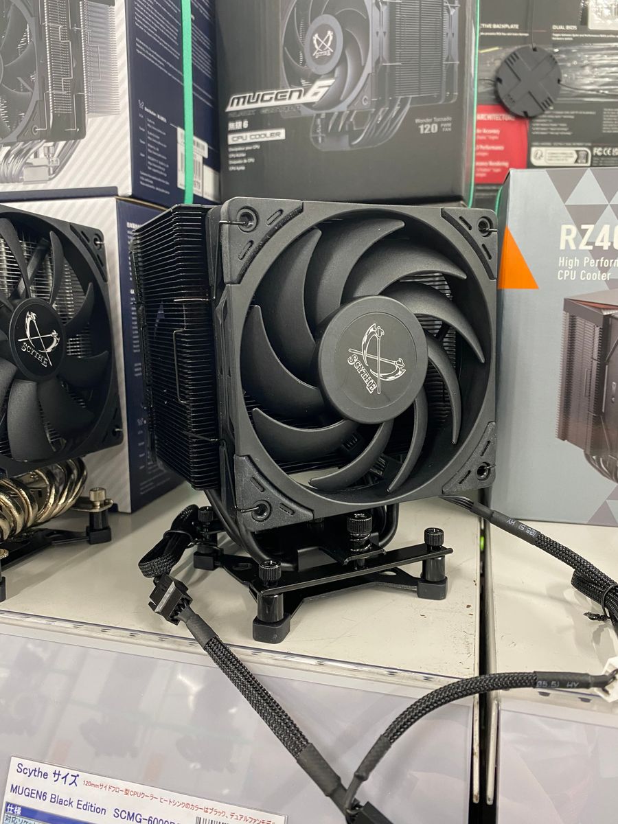 Scythe サイズ MUGEN6 Black Edition SCMG-6000DBE｜ツクモ公式通販サイト