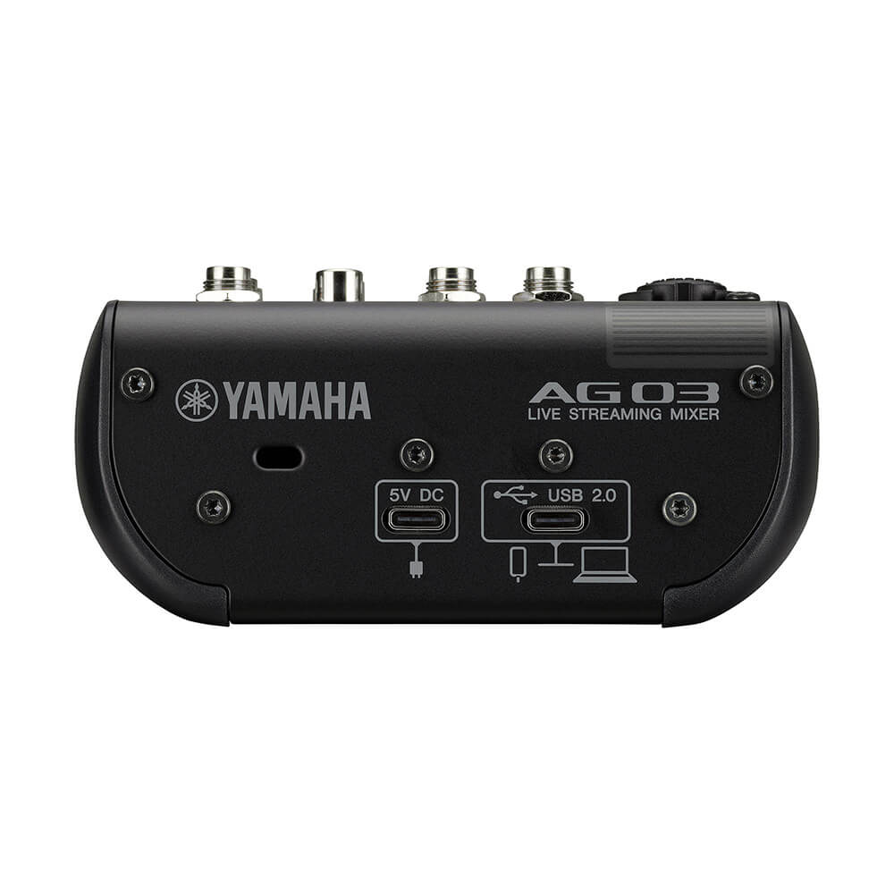YAMAHA ヤマハ AG03MK2 [ブラック] ライブストリーミングミキサー