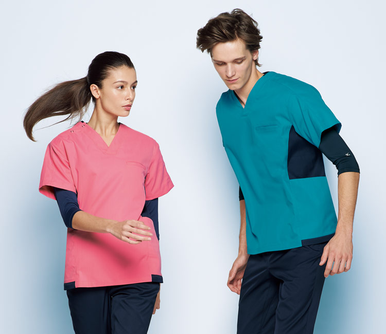 MIZUNOスクラブ[男女兼用](31-MZ0181) | チトセ株式会社 | 医療