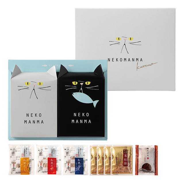 ちきり清水商店のNEKOMANMA(かつお)｜お祝い・ギフトのお返し通販