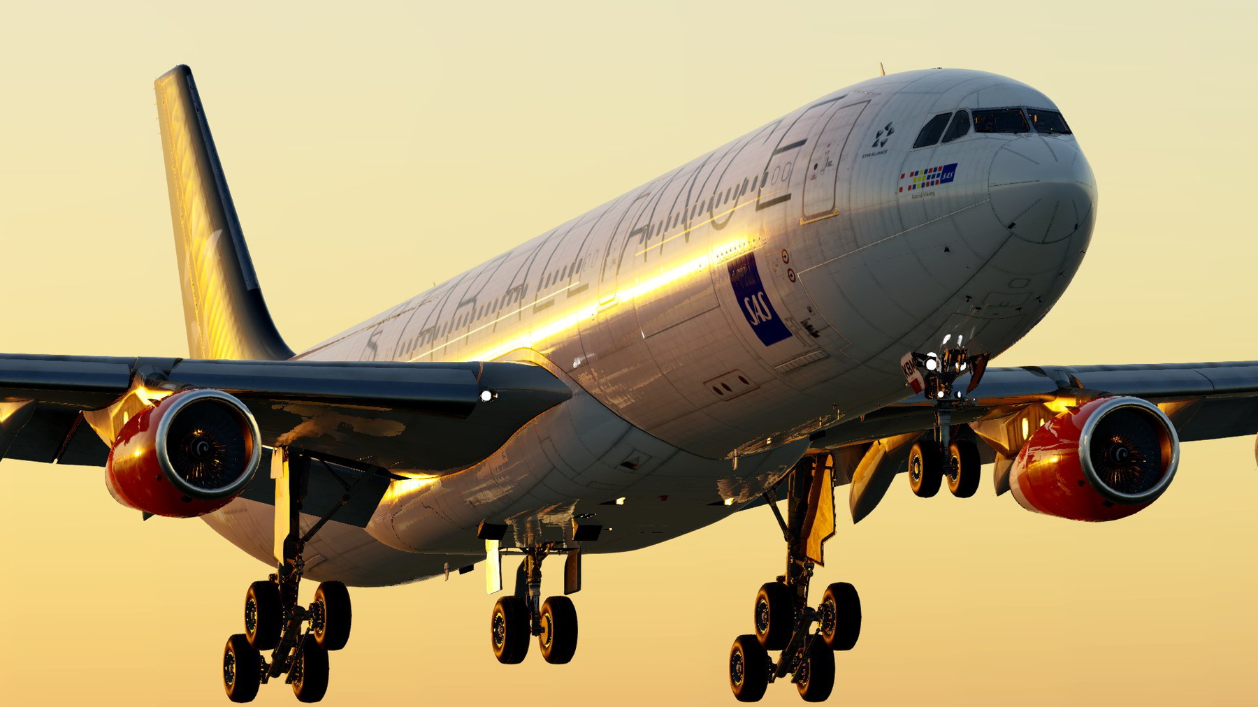 X-Works A340-300 | Scandinavian Airlines System (SAS) | Fleet