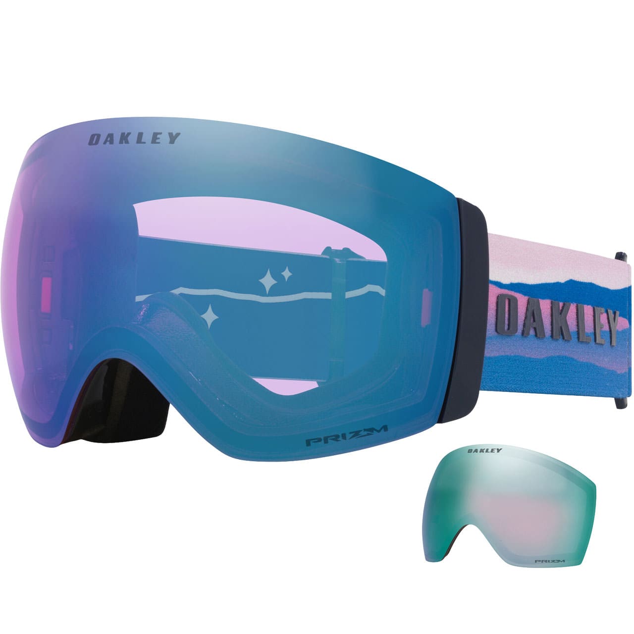 OAKLEY Flight Deck Pro L Mikaela Shiffrin Signature / Prizm Iced