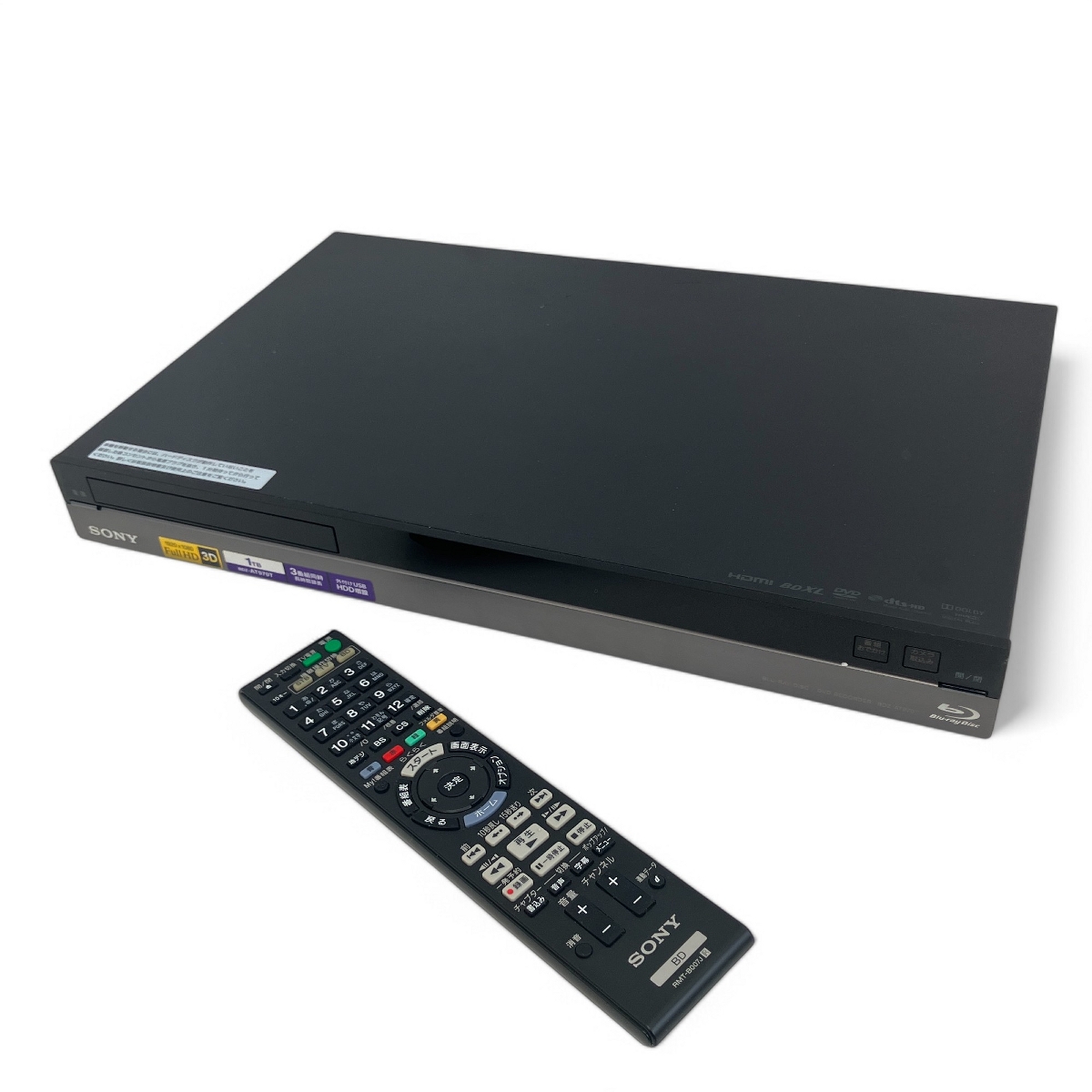 SONY BDZ-AT950W（2011年製）Blu-rayレコーダー SONY BDZ-AT950W（2011