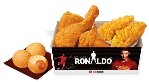 KFC、世界的なサッカー選手C・ロナウドとコラボ！ 「KFC×RONALDO