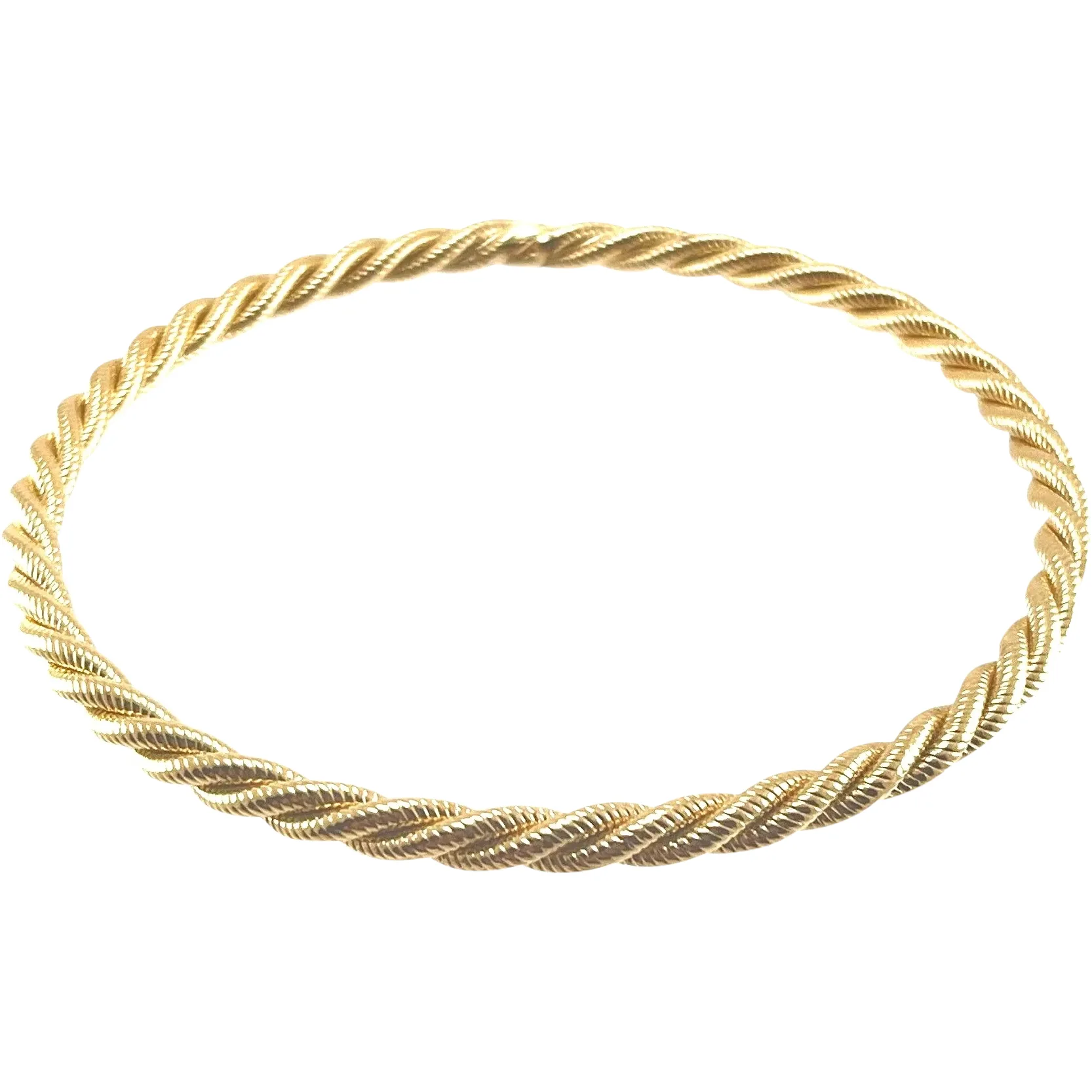RUDE GALLERY TWIST BANGLE BRASS 使用2回 箱付 RUDE GALLERY TWIST