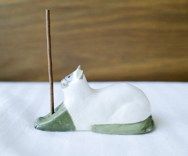 台湾 怠惰な猫 | お香立て tinytotdesign - Pinkoi