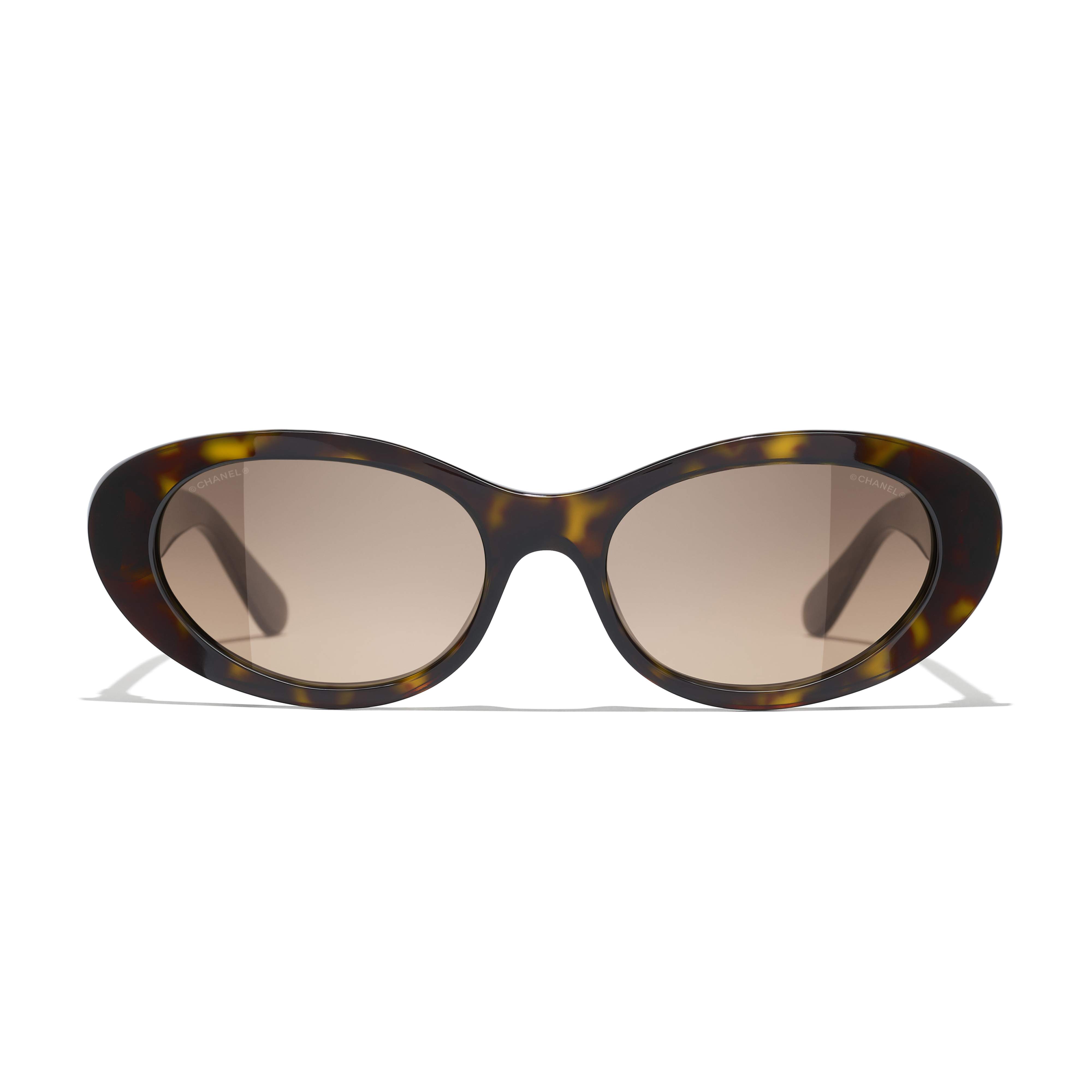 Sunglasses CHANEL CH5515 C71451 54-18 Dark havana in stock