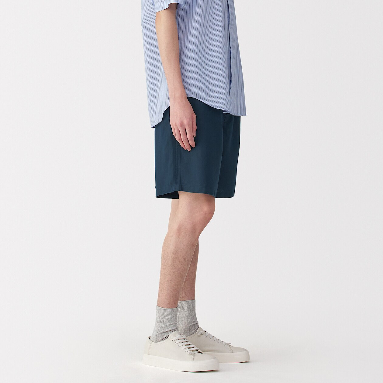 Men's Ramie Shorts | MUJI