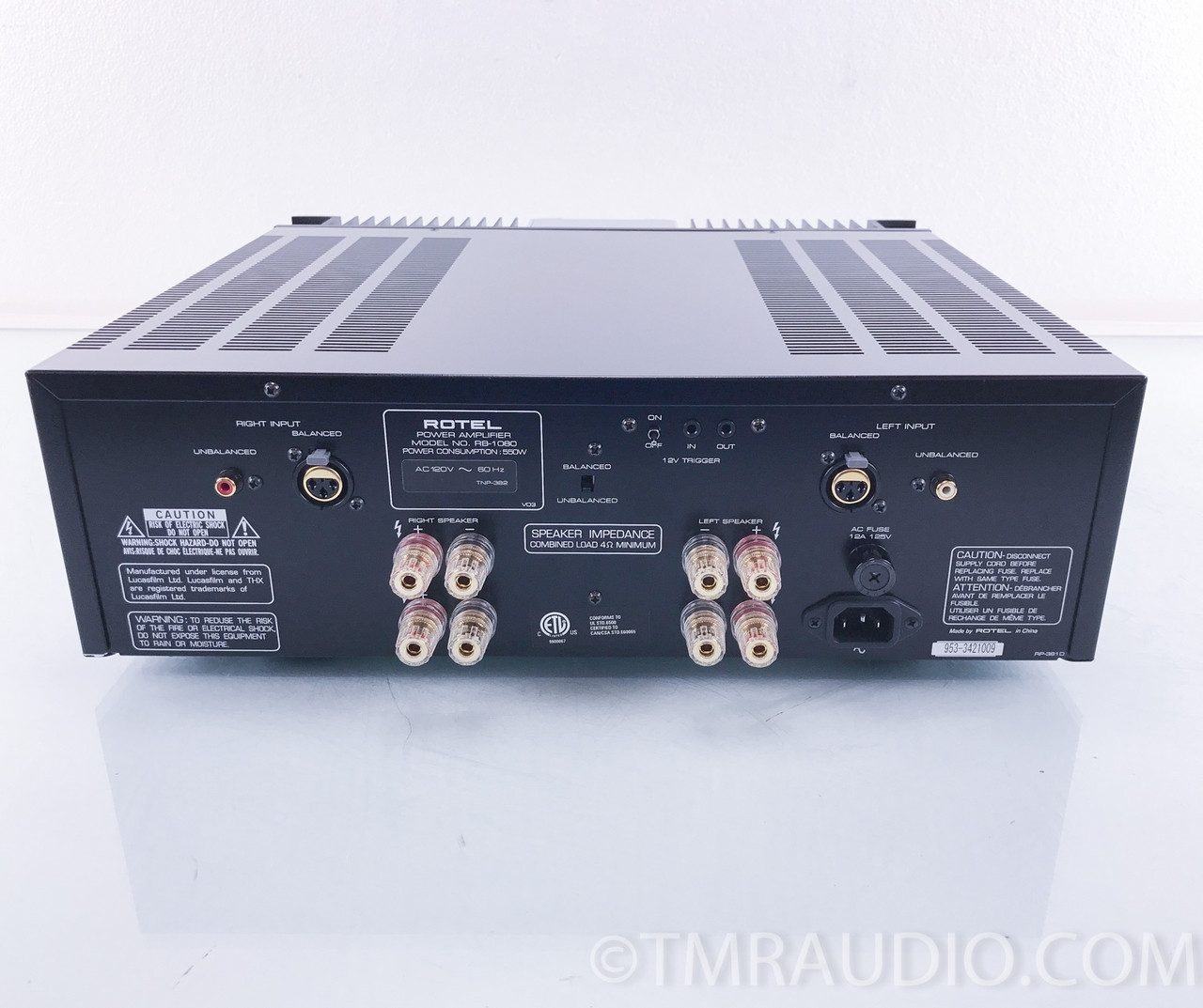 Rotel RB-1080 Stereo Power Amplifier 1