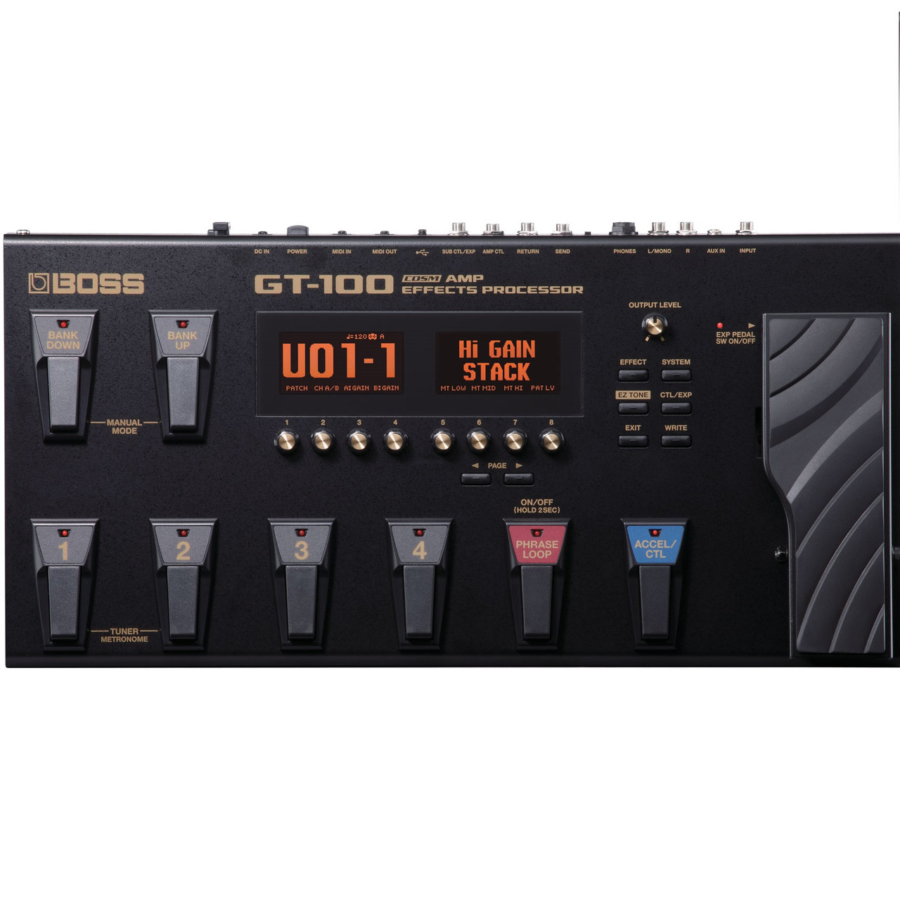 Boss GT100 AMP Effects Processor - Bill's Music