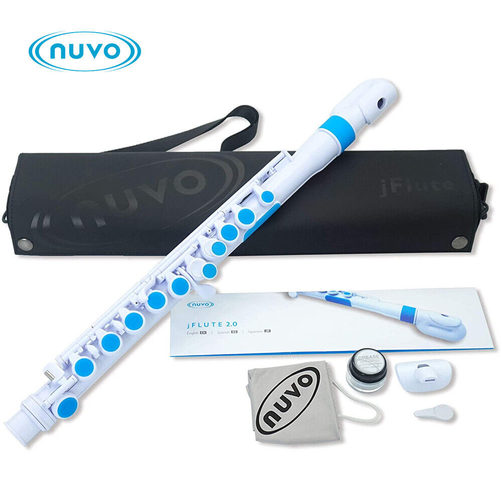 Nuvo jFlute 2.0 - Student Plastic Flute with 