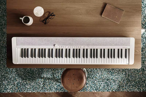 Casio Casiotone CT-S1 76-Key Portable Keyboard - White w