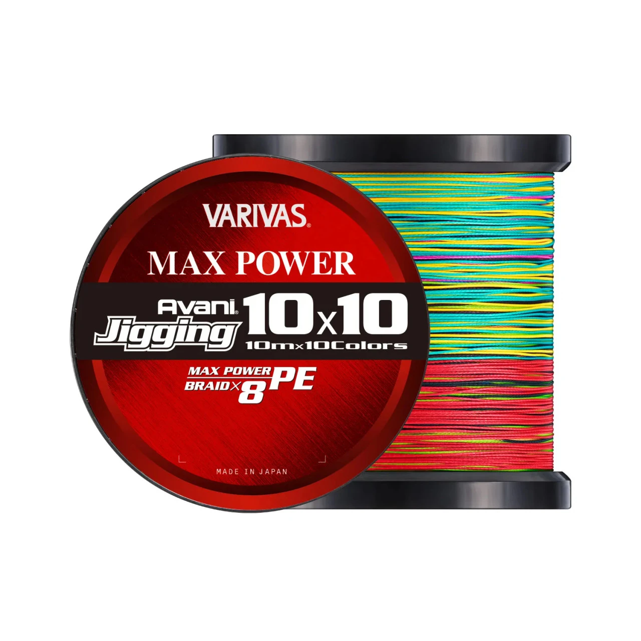 Varivas Avani Jigging 10x10 Max Power PE X8 1200m Bulk Spool