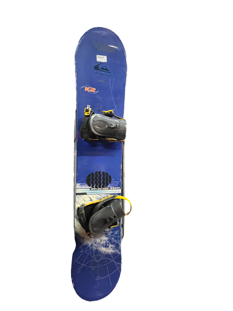 Used K2 SPITFIRE WIDE Mens Board/Bindings Royal Blue 154 cm