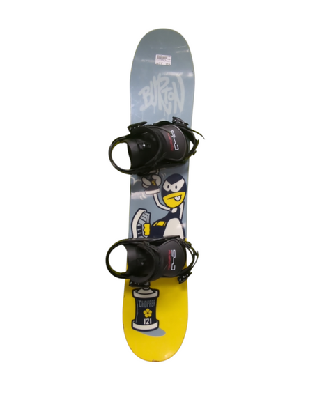 Used Burton RIDE CHOPPER 110 Boys Board/Binding Black 110 cm