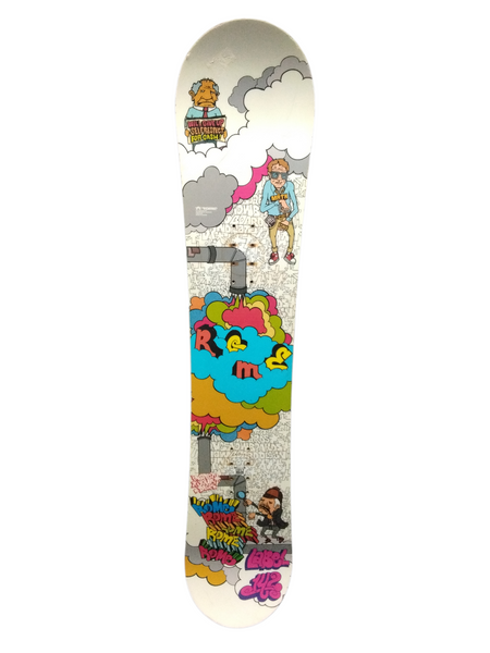 Used Burton TROOP Womens Snowboard Only Carolina Blue 146 cm