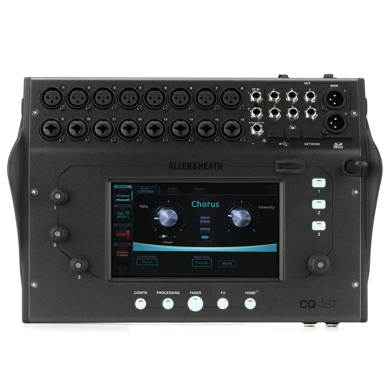 Allen & Heath CQ-18T 16 Channel Digital Mixer - Ted Brown Music