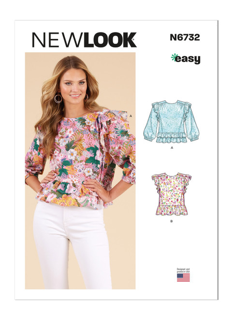 N6732 | Misses' Tops | New Look