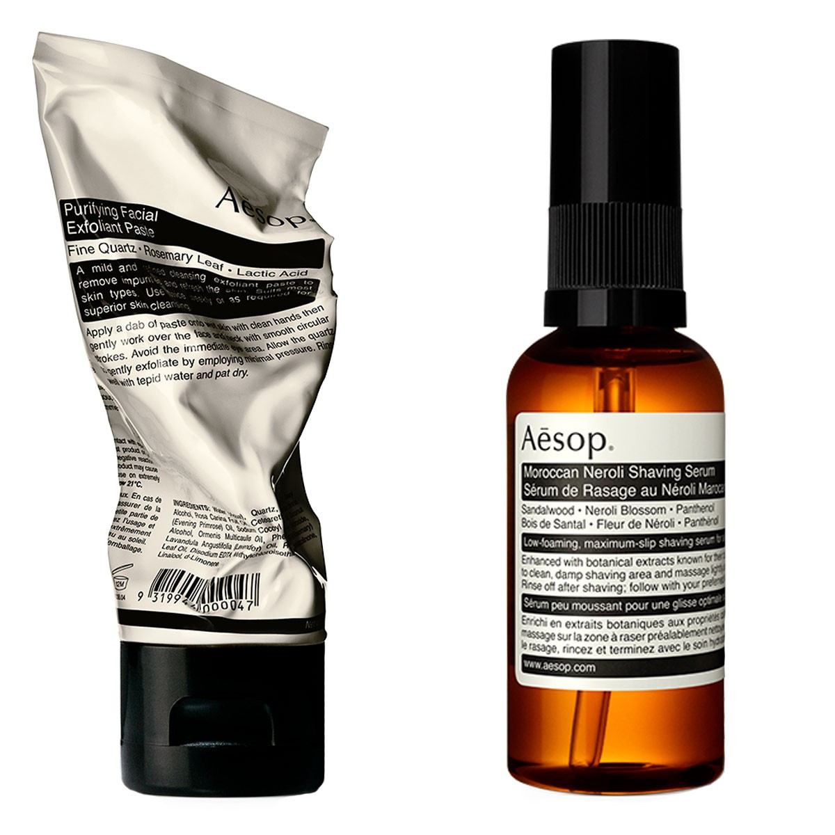 Aesop Moroccan Neroli Shaving Duet | Bath & Unwind | Official Stockist