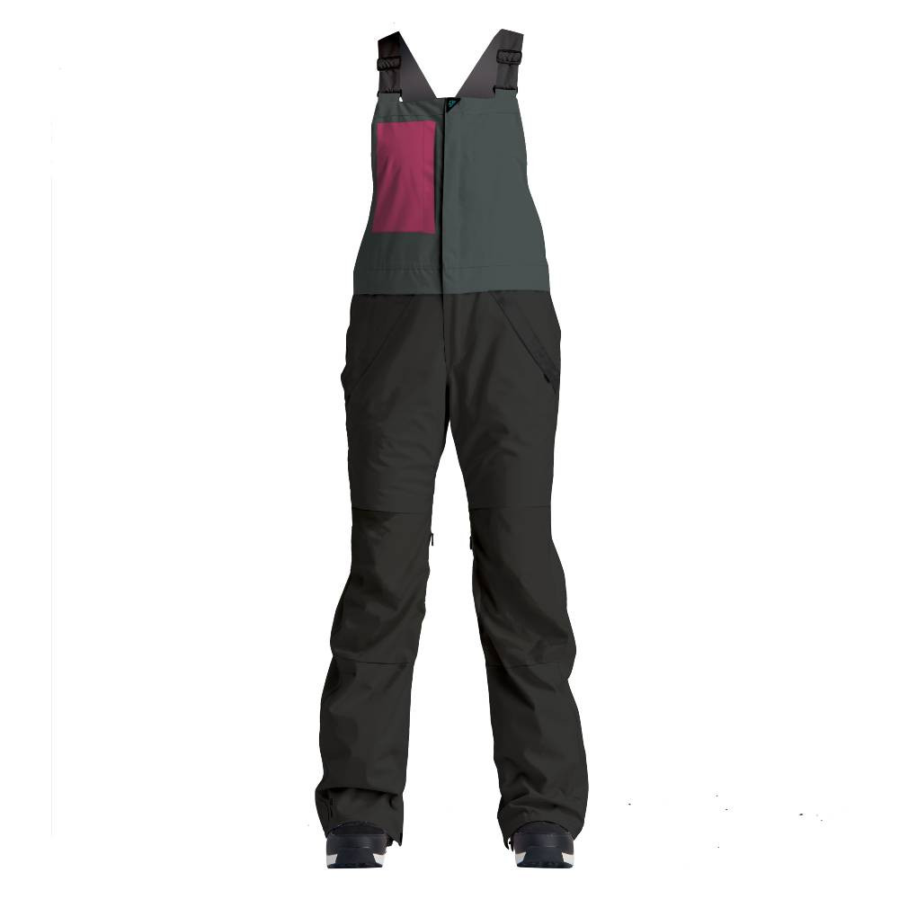Airblaster Sassy Hot Womens Bib Pant 2023 | Corbetts Ski + Snowboard