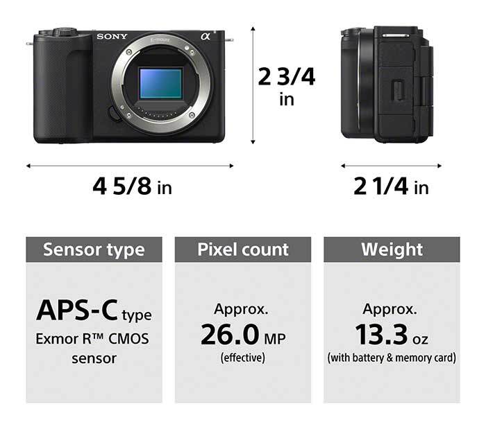 Sony ZV-E10 II Mirrorless Digital Camera