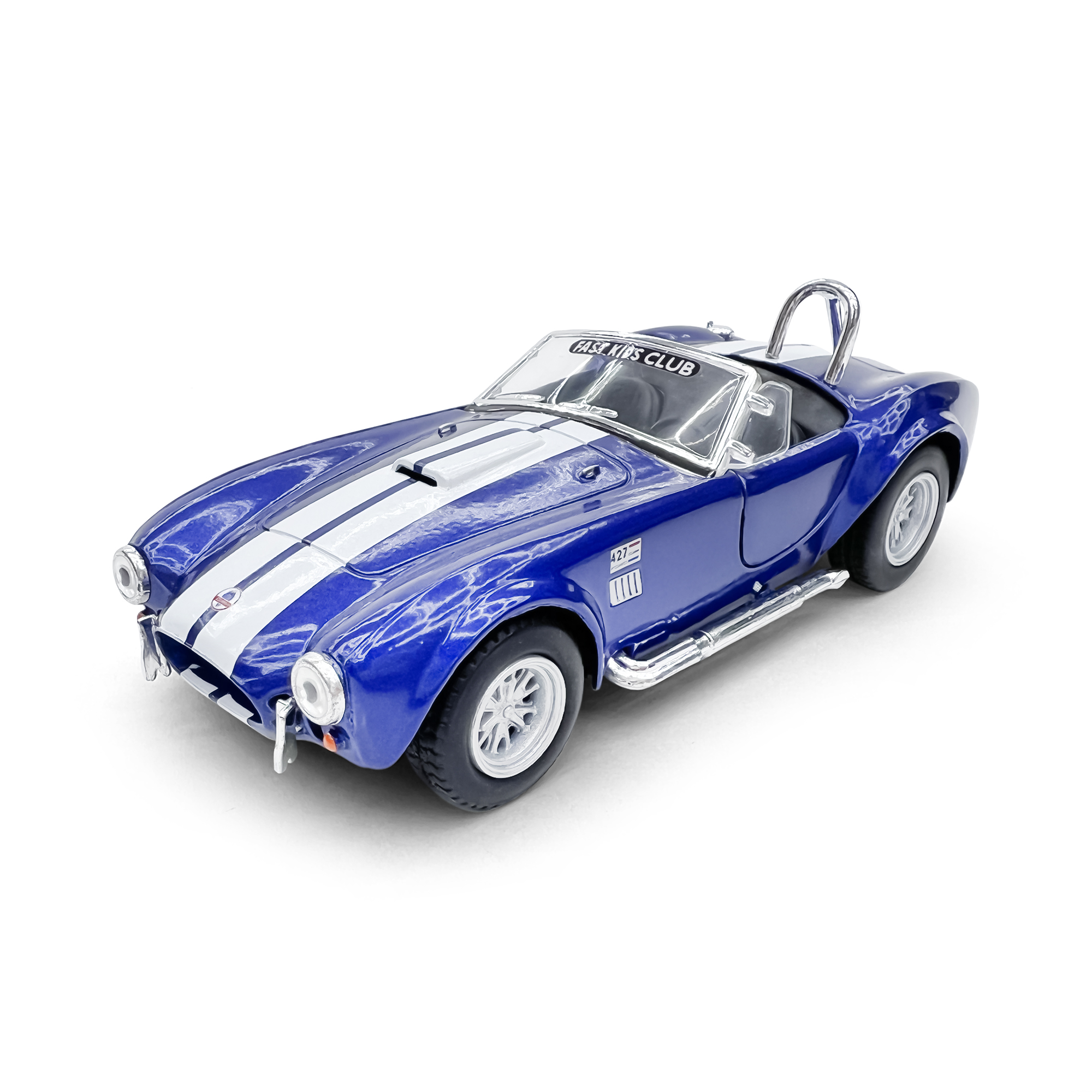 Shelby Cobra 427 S/C Model Car | Blue - Eat Sleep Race - Racing