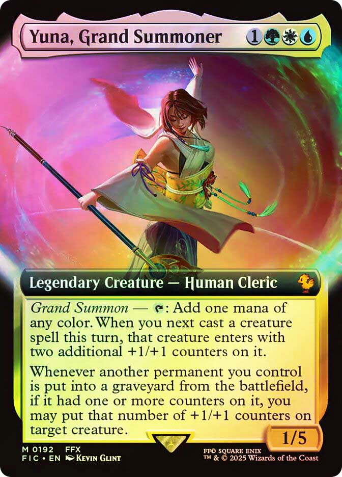 Yuna, Grand Summoner (#192) | FINAL FANTASY Commander | Star City