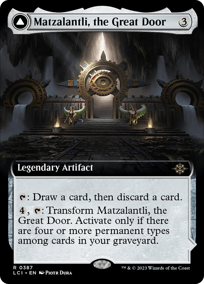 Matzalantli, the Great Door // The Core | The Lost Caverns of