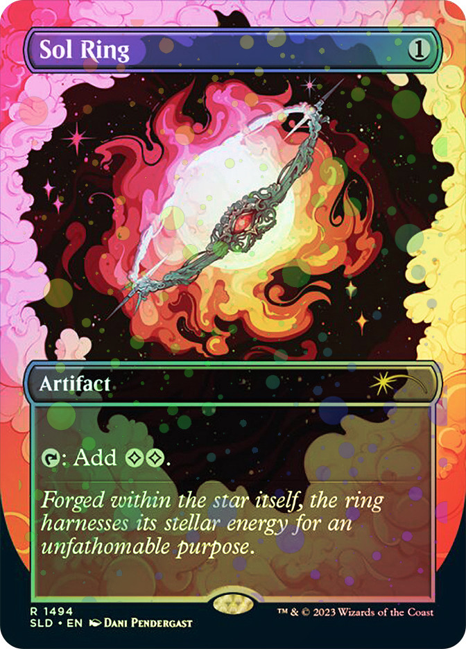 太陽の指輪 Sol Ring ハロー フォイル Halo foil SLD Halo foil sol
