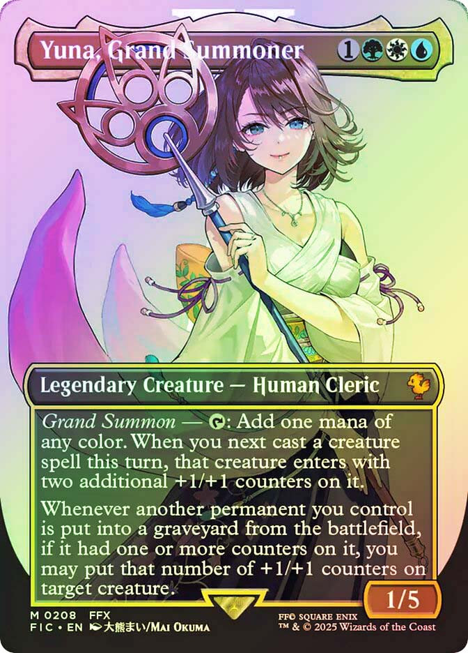 MTG】『大召喚士、ユウナ』サージfoil（日本語版） MTG 大召喚士
