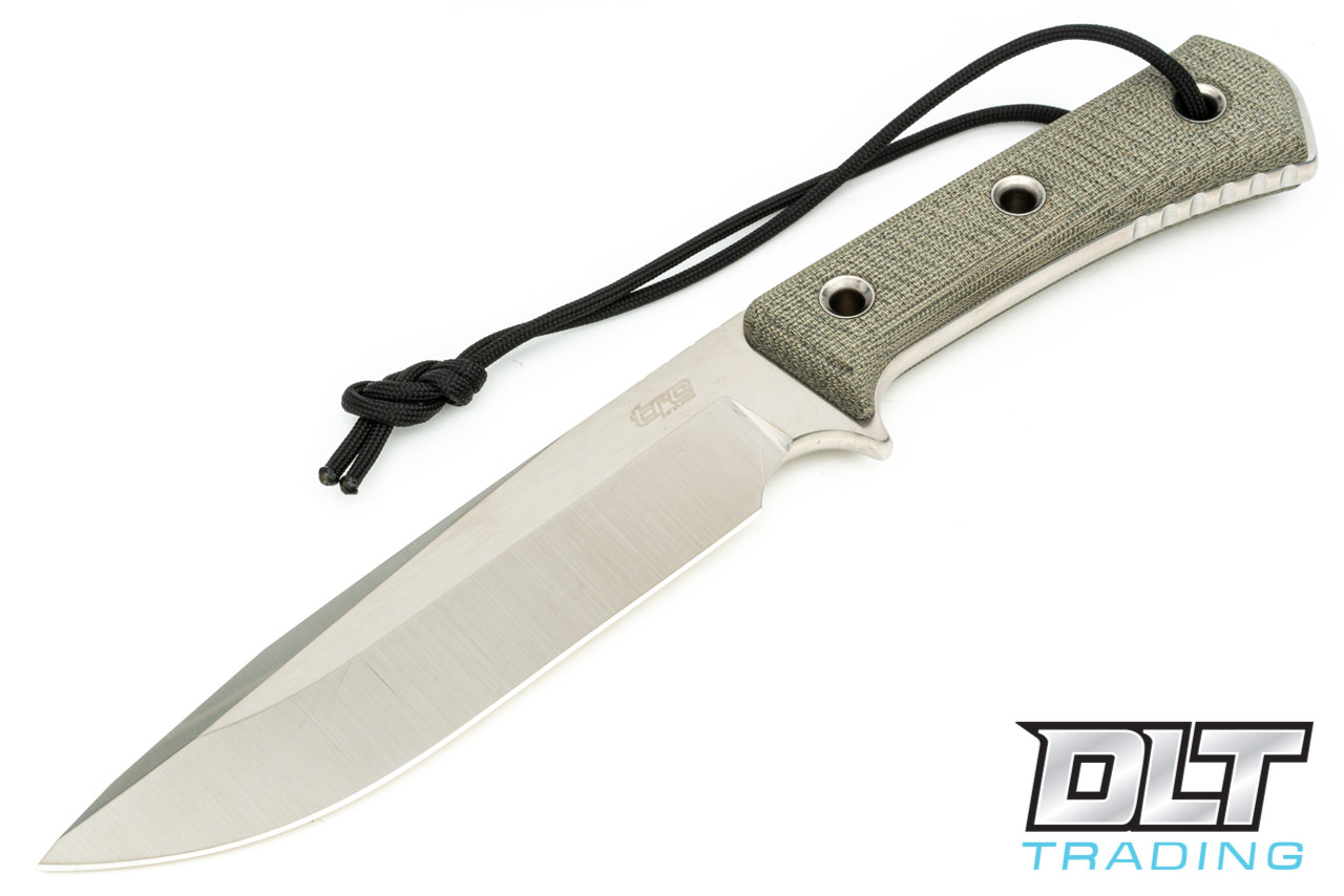 TRC Apocalypse - Satin Finish - Green Canvas Micarta - DLT Trading