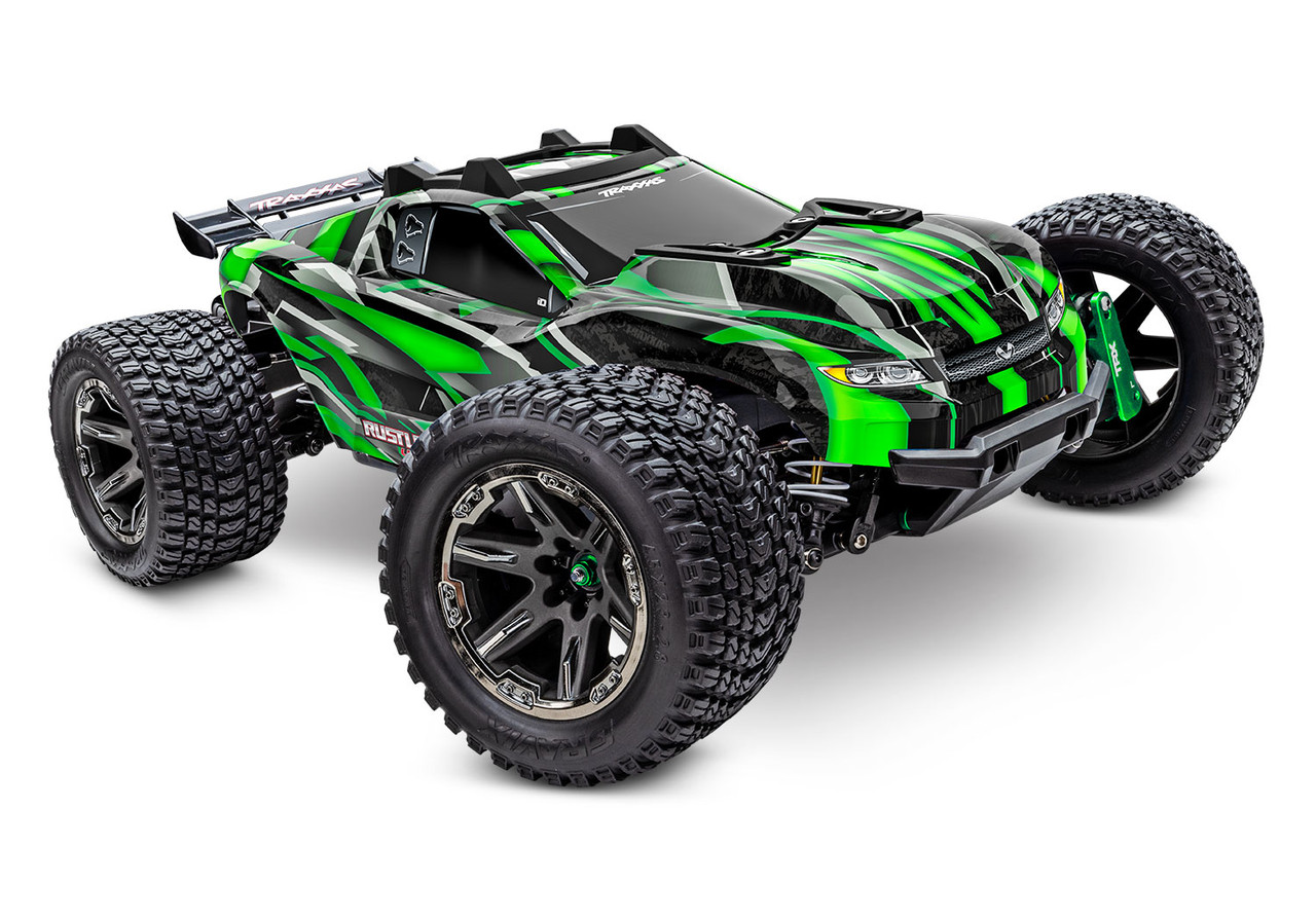 TRA67097-4-C TRAXXAS 1/10 Scale Rustler 4x4 VXL Ultimate Brushless