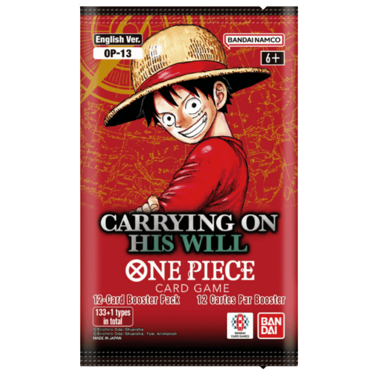 One Piece TCG: Carrying on his Will - Booster Box OP-13 - Game Nerdz