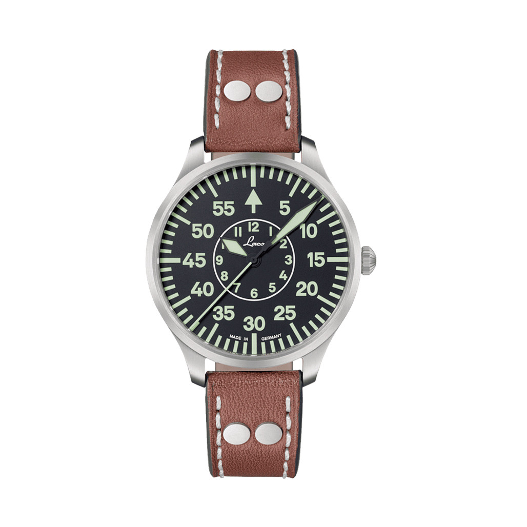 Laco Zurich 40mm Pilot Quartz Watch #861806