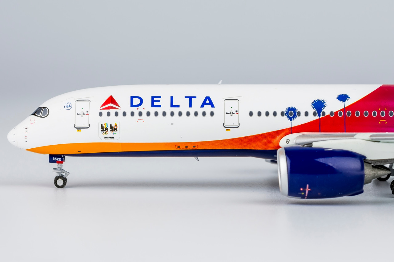 デルタ航空 A350-900 N522DZ 1:400スケール デルタ航空 A350-900