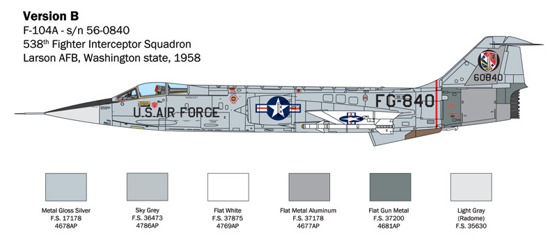 1/32 F-104 A/C 