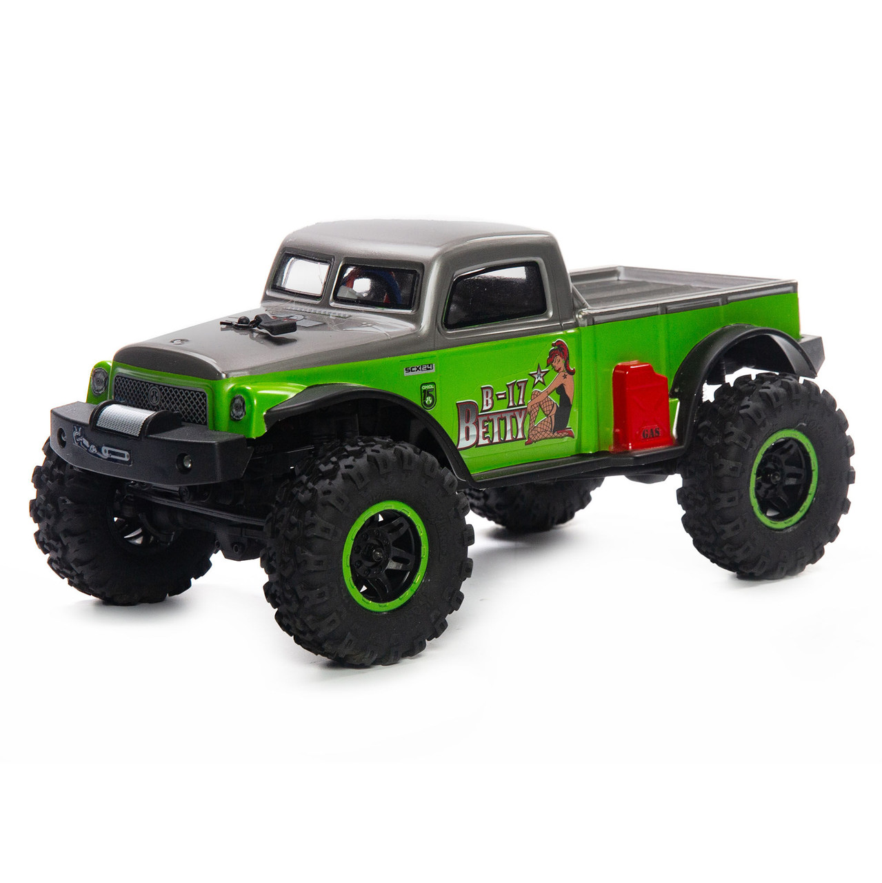 Axial SCX24 B-17 Betty Limited 1/24 4WD-RTR Green - BeachRC.com