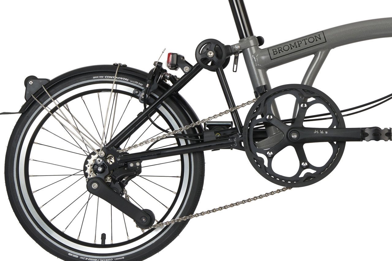 P Line Urban - Storm Gray Metallic | Brompton Bicycle USA