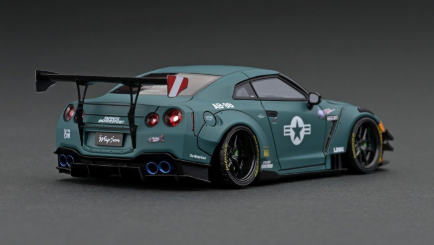 限定100台 LB-WORKS GT-R R35 type 2 マットグリーン 限定100台 LB-