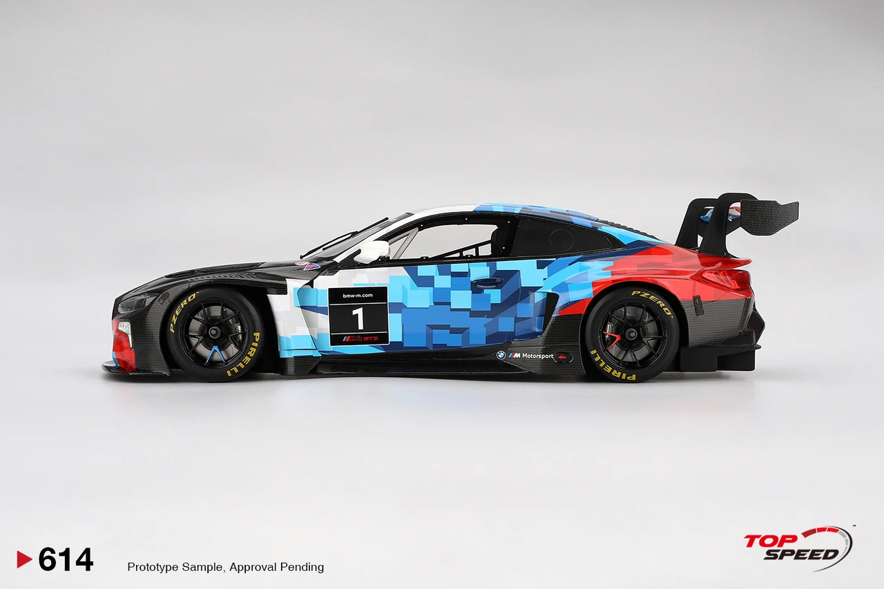 1/18 Top Speed BMW M4 GT3 EVO Presentation Car Model